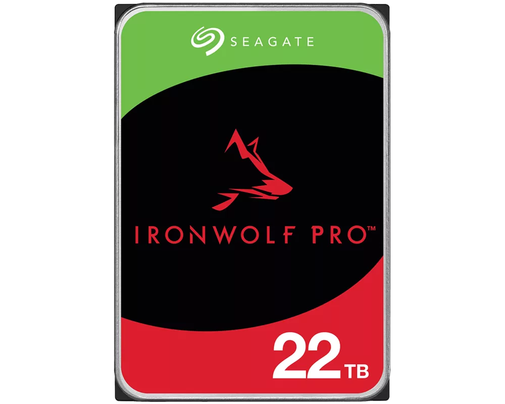 Твърд диск SEAGATE Ironwolf PRO Enterprise NAS HDD 22TB 7200rpm 6Gb 2