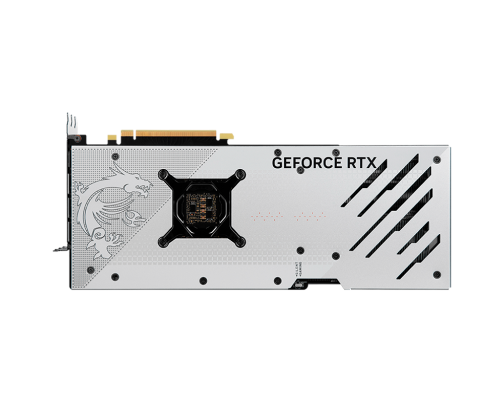 Видеокарта MSI GeForce RTX 4070 Ti GAMING X TRIO WHITE 12GB GDDR6X 3
