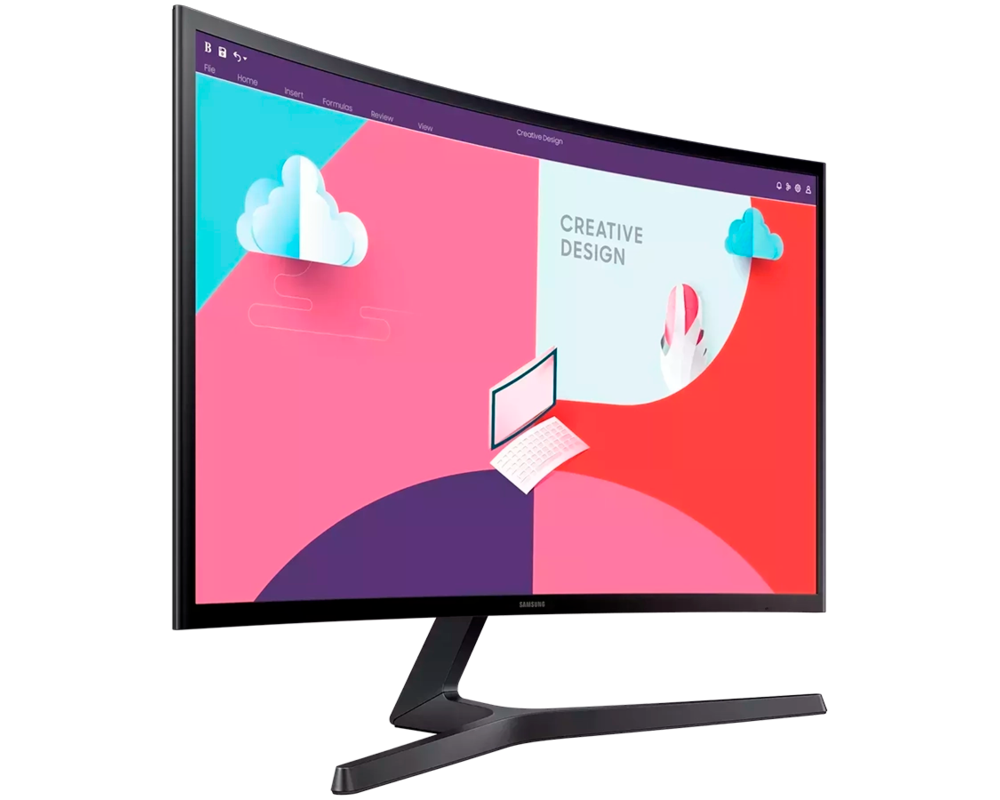 Монитор SAMSUNG LS24C366EAUXEN 24inch FHD VA 16:9 60Hz 4ms Curved 250cd 18