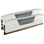 <span>Памет</span> Corsair DDR5, 5600MT/s 32GB 2x16GB DIMM, Unbuffered, 36-36-36-76, Std PMIC, XMP 3.0, VENGEANCE DDR5 White Heatspreader, Black PCB, 1.25V, EAN:0840006659334 <span class='catalog-num-in-name'>CMK32GX5M2B5600C36W</span> - 