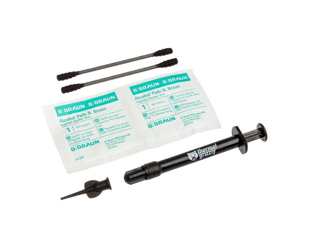 Термо паста Thermal Grizzly Conductonaut Liquid Metal, 5g, Черен 4