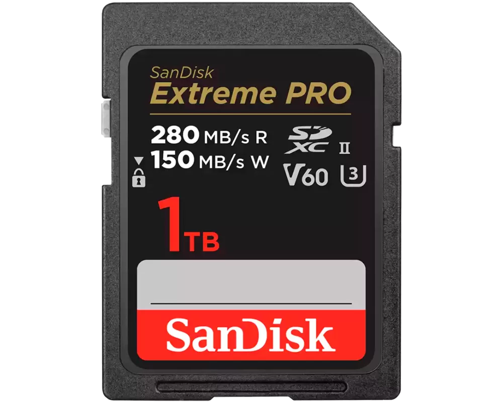 Флаш карта SANDISK Extreme PRO 1TB V60 UHS-II SD card 280 4