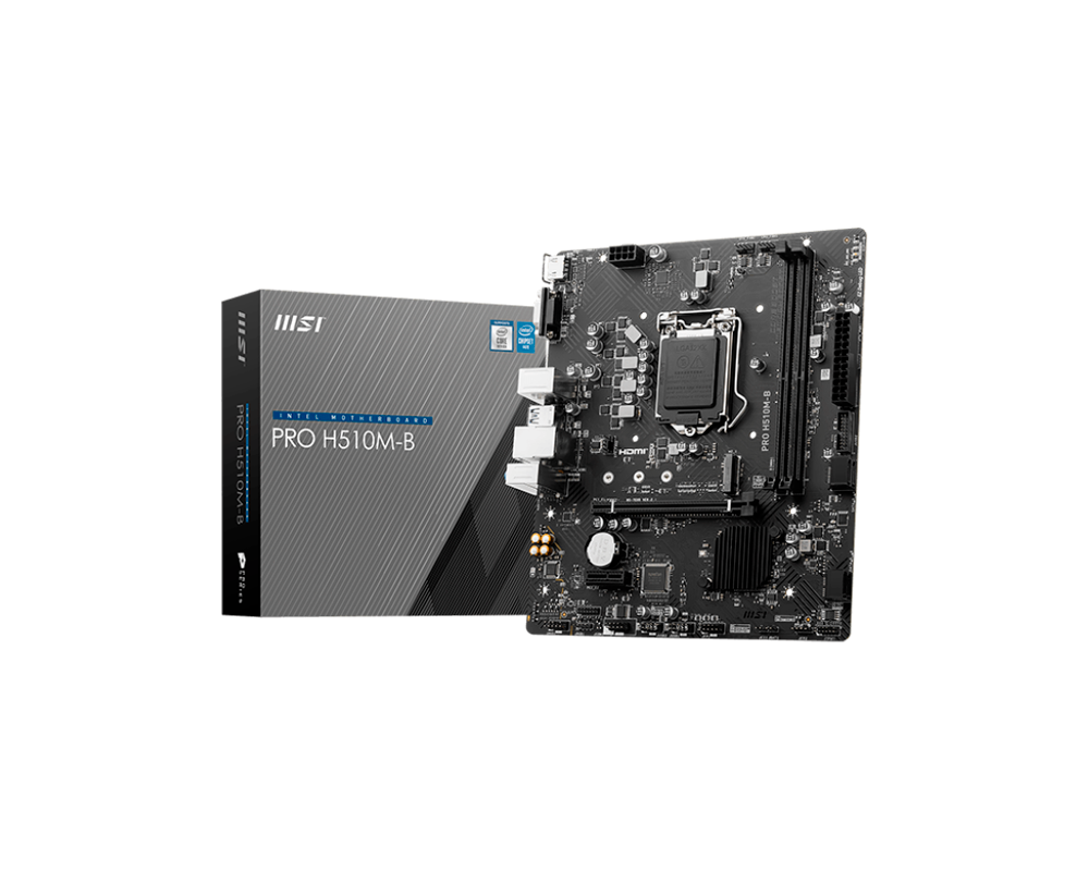 Дънна платка MSI PRO H510M-B DDR4