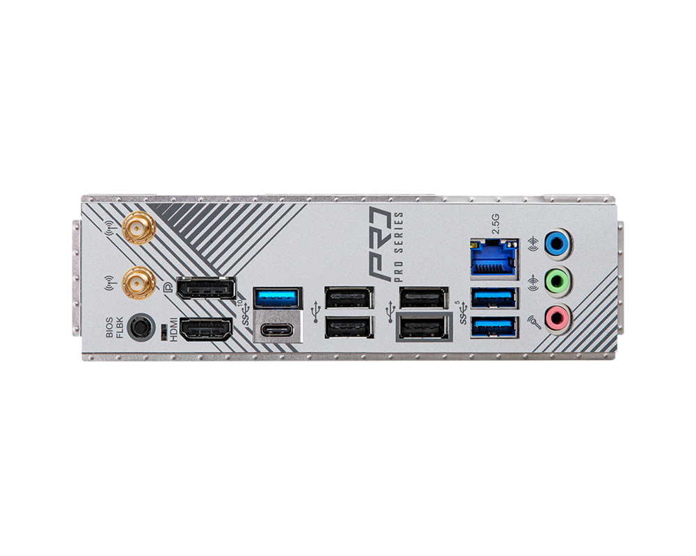 Дънна платка ASROCK B650M PRO RS WIFI AM5 mATX 4x DDR5 2.5G LAN Wi-Fi 6E + BT 15