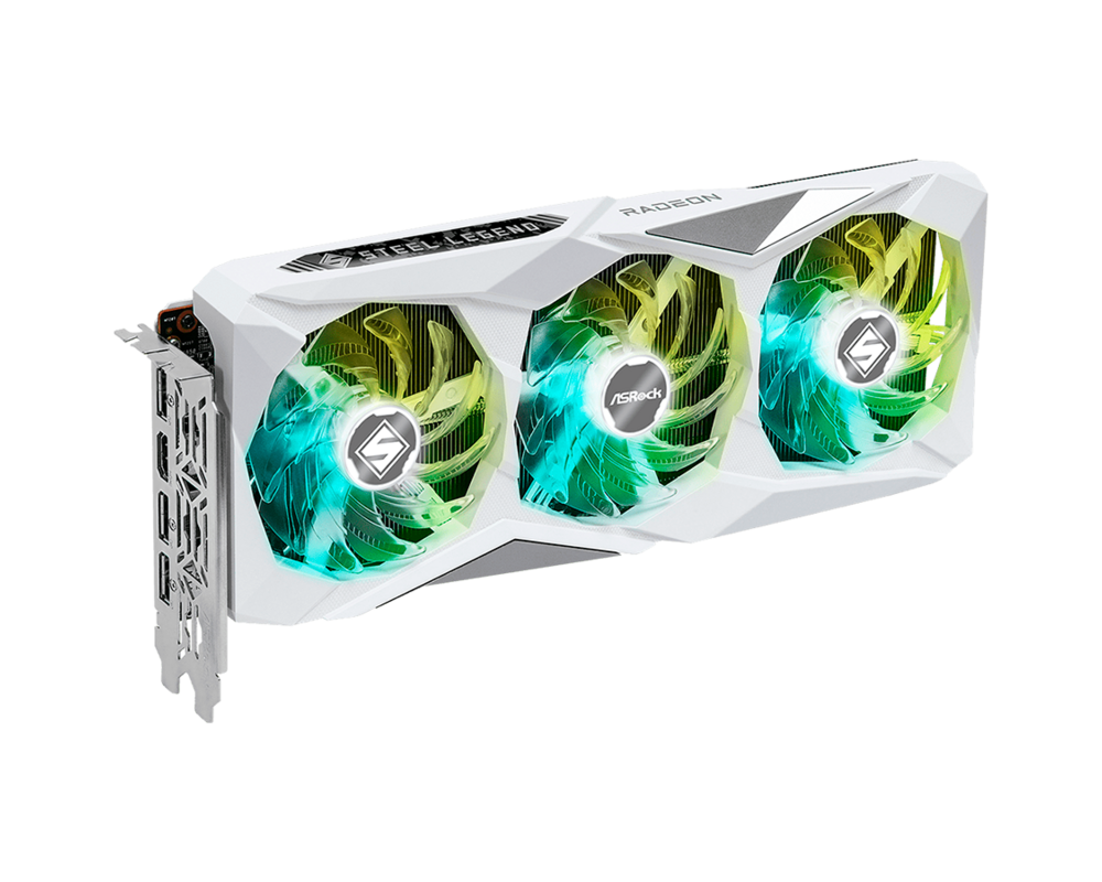 Видеокарта ASRock Radeon RX 7600 Steel Legend OC 8GB GDDR6 15