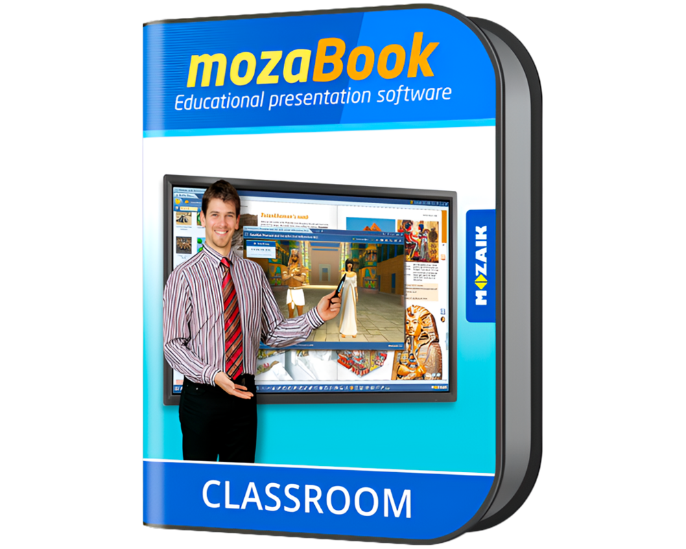 Софтуер mozaBook Classroom 1-year license code w... 2