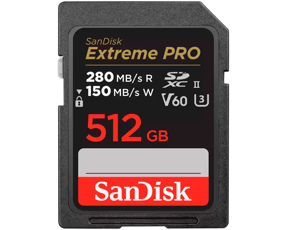 Флаш карта SANDISK Extreme PRO 512GB V60 UHS-II SD card 280 5