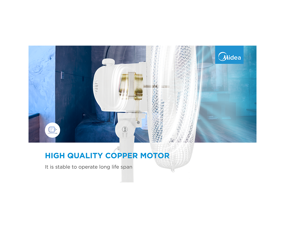 Настолен вентилатор Midea Stand fan 2