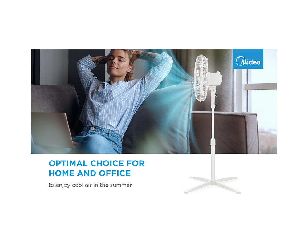 Настолен вентилатор Midea Stand fan 8