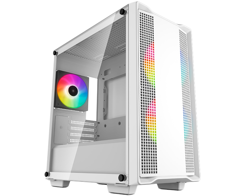 Кутия DeepCool CC360 ARGB, Бяла 12