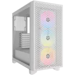 <span>Кутия</span> Corsair 3000D RGB Tempered Glass Mid-Tower, White, EAN: 0840006610861 <span class='catalog-num-in-name'>CC-9011256-WW</span> - 