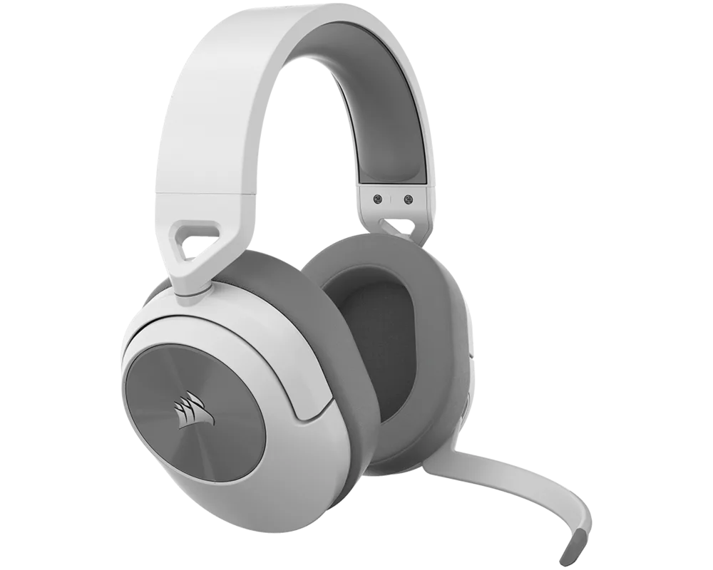 Слушалки Corsair HS55 Wireless Headset, White, EAN:0840006657903 2