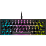 <span>Клавиатура</span> Corsair K65 RGB MINI 60% Mechanical Gaming Keyboard, Backlit RGB LED, CHERRY MX SPEED, Black, Black PBT Keycaps, EAN:0840006635772 <span class='catalog-num-in-name'>CH-9194014-NA</span> - 