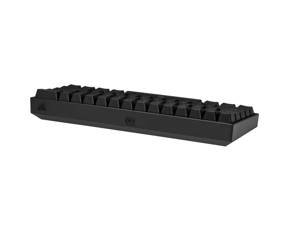 Клавиатура Corsair K65 RGB MINI 60% Mechanical Gaming Keyboard, Backlit RGB LED, CHERRY MX SPEED, Black, Black PBT Keycaps, EAN:0840006635772 4