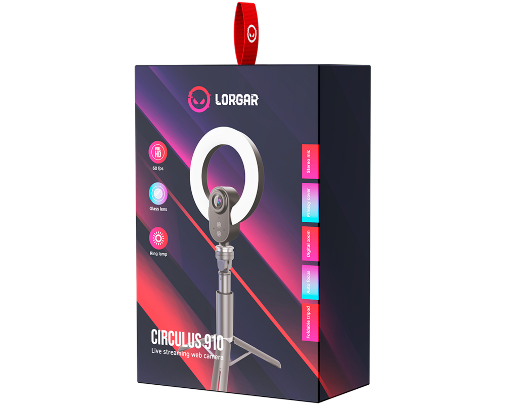 Уеб камера LORGAR Circulus 910 6