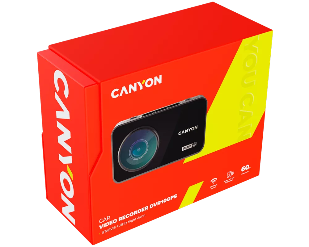 Видеорегистратор CANYON car recorder DVR10GPS FullHD 1080... 12