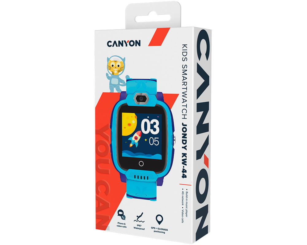Smart часовник Canyon CNE-KW44BL 4