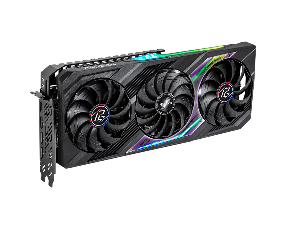 Видеокарта ASRock Radeon RX 7800 XT Phantom Gaming OC 16GB GDDR6 15