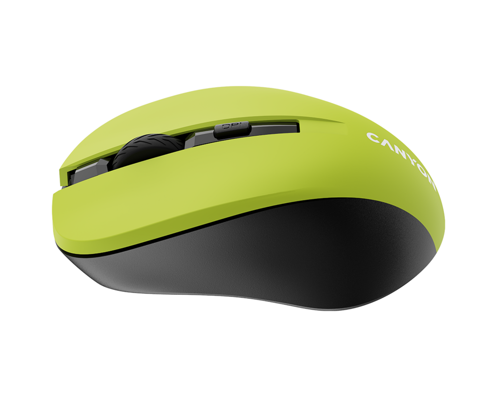 Мишка CANYON mouse MW-1 Wireless Yellow 4