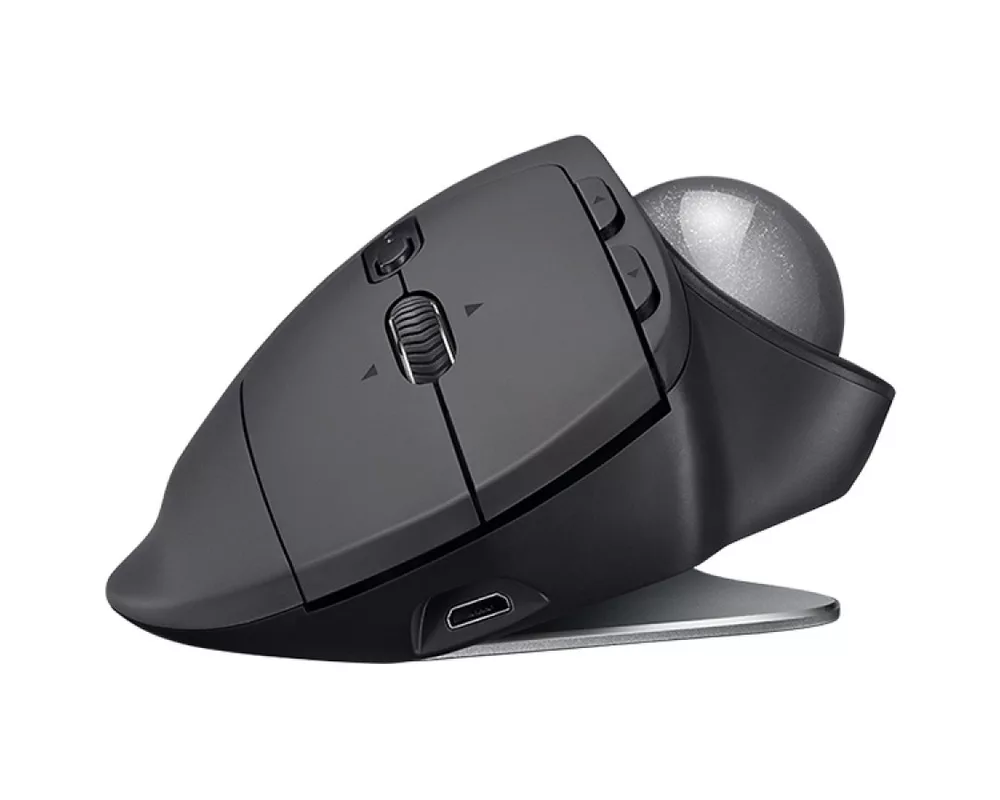 Мишка Logitech MX ERGO Advanced Wireless Trackball, Графит 5