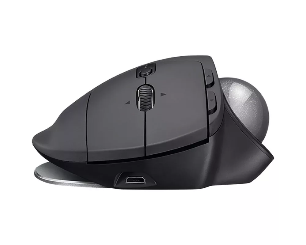Мишка Logitech MX ERGO Advanced Wireless Trackball, Графит 6