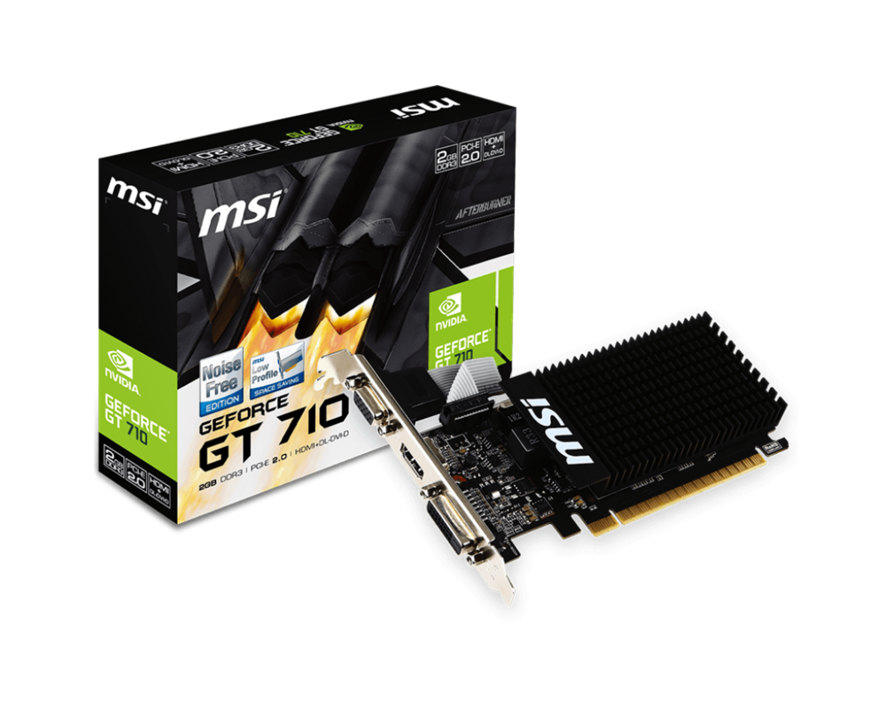 Видеокарта MSI GeForce GT 710 2GB DDR3 3