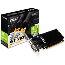  MSI GeForce GT 710 2GB DDR3 683163 GT 710 2GD3H LP на топ цена - PIC.bg