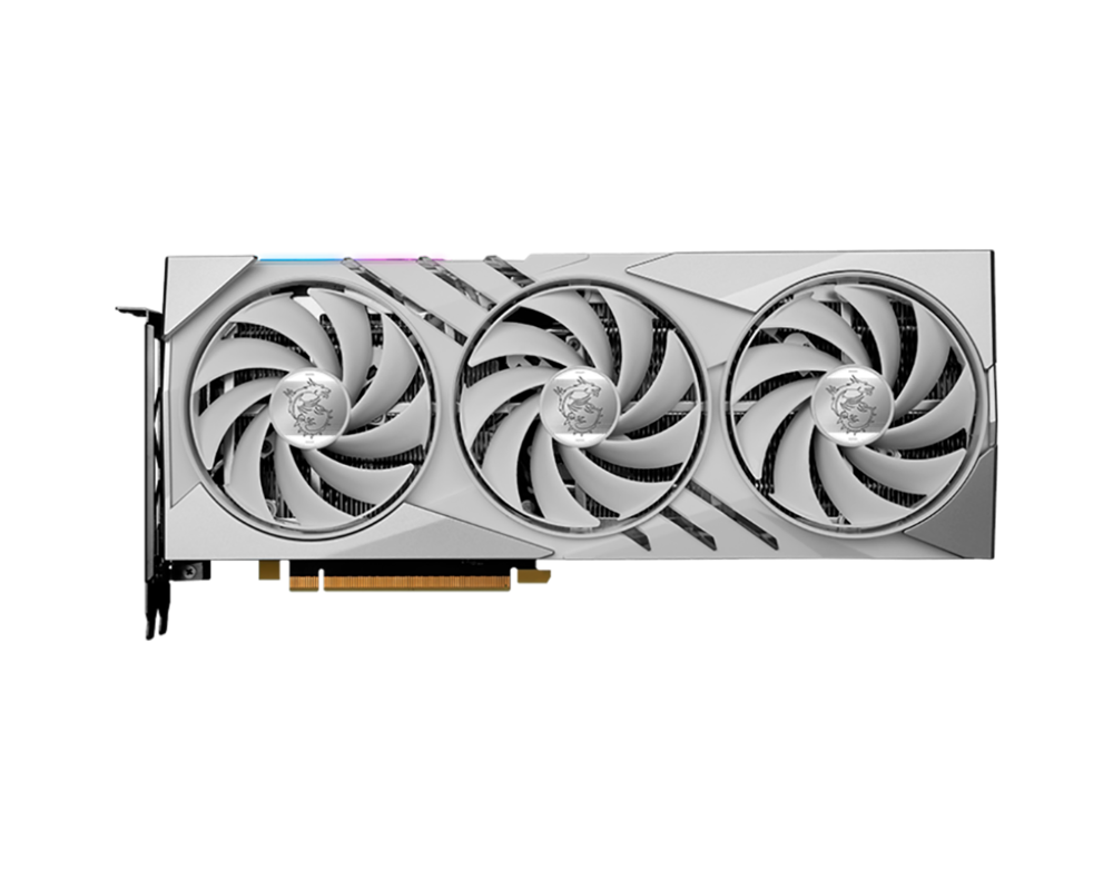 Видеокарта MSI GeForce RTX 4060 Ti GAMING X SLIM WHITE 16GB GDDR6 2