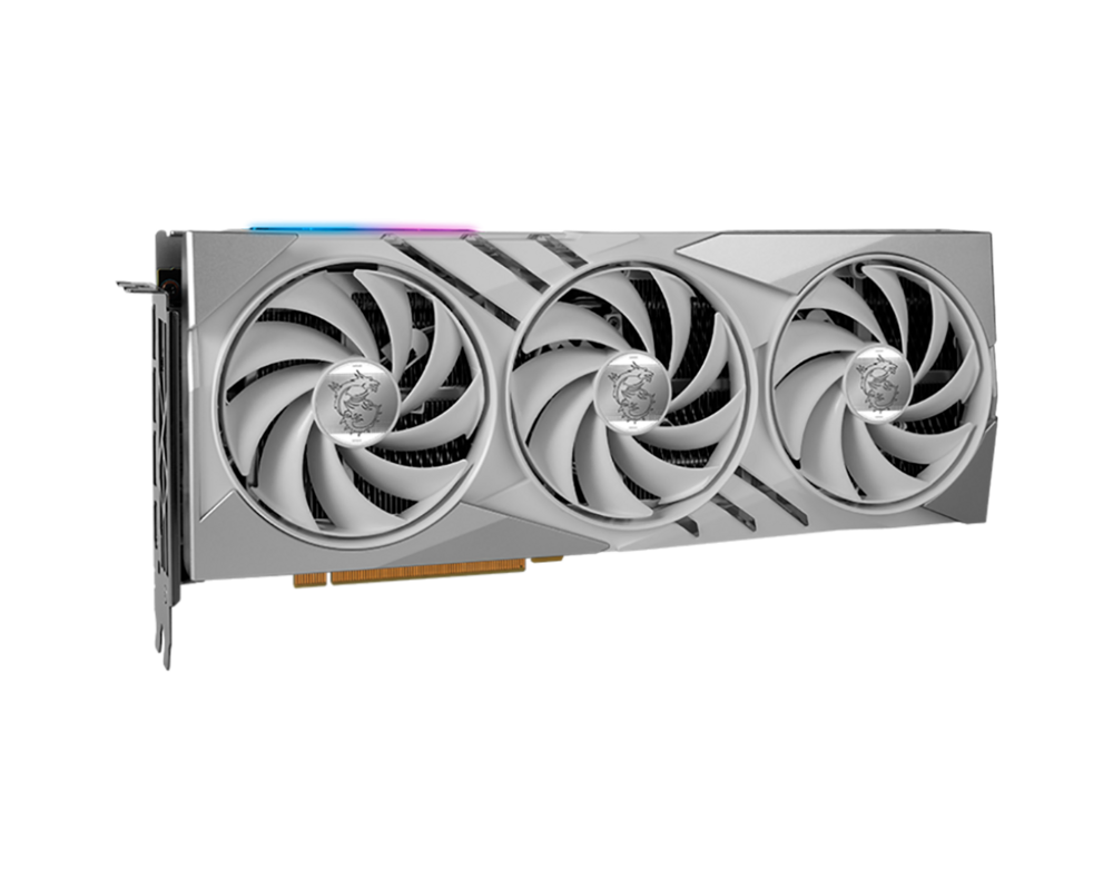 Видеокарта MSI GeForce RTX 4060 Ti GAMING X SLIM WHITE 16GB GDDR6 3