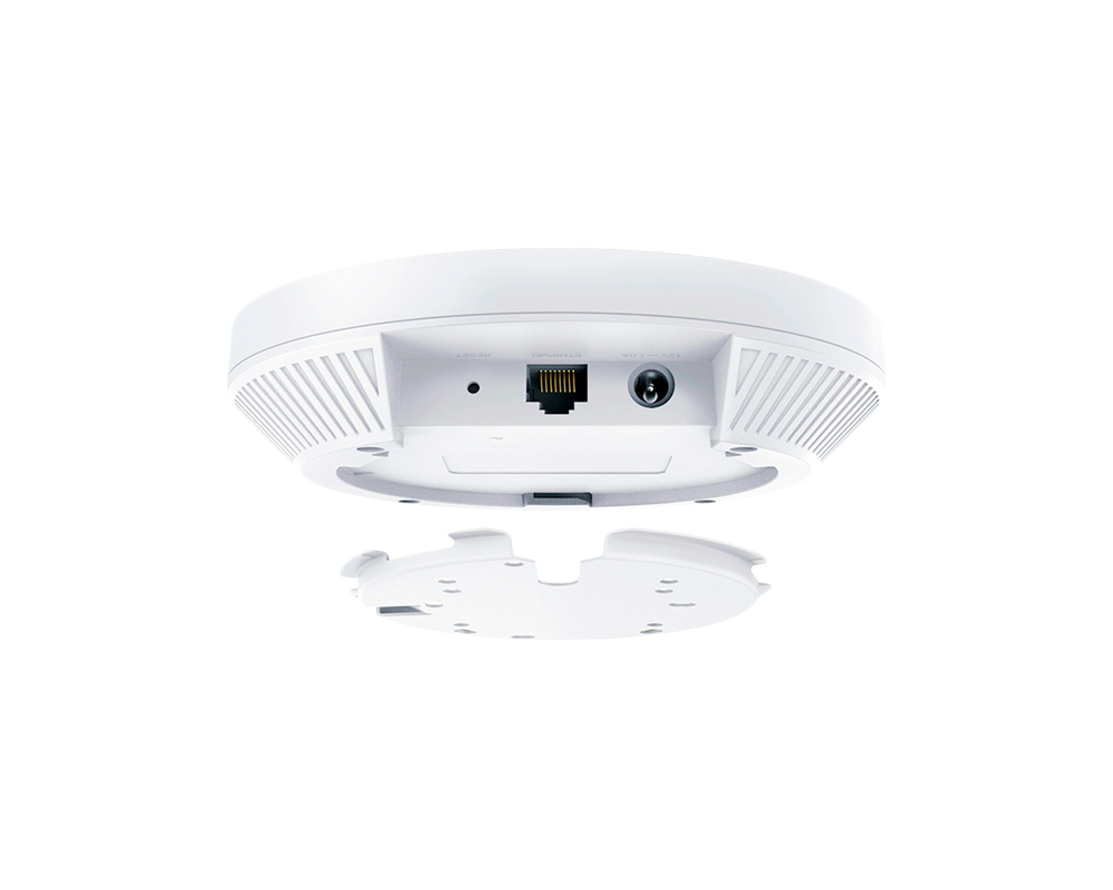 Антена AX3000 Ceiling Mount Dual-Band Wi-Fi 6 Access Point PORT:1× Gigabit RJ45 PortSPEED:574Mbps at  2.4 GHz + 2402 Mbps at 5 GHzFEATURE: 802.3at POE and 12V DC 3