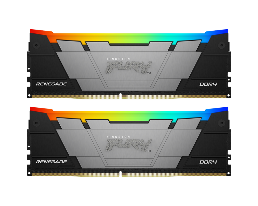 Памет Kingston FURY Renegade RGB 32GB (2x16GB) DDR4 3200MHz CL16 KF432C16RB12AK2/32 5