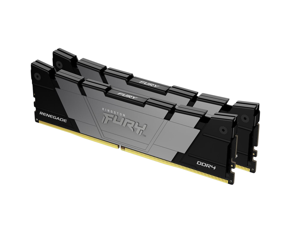 Памет Kingston FURY Renegade Black 16GB(2x8GB) DDR4 3200MHz CL16 KF432C16RB2K2/16 6