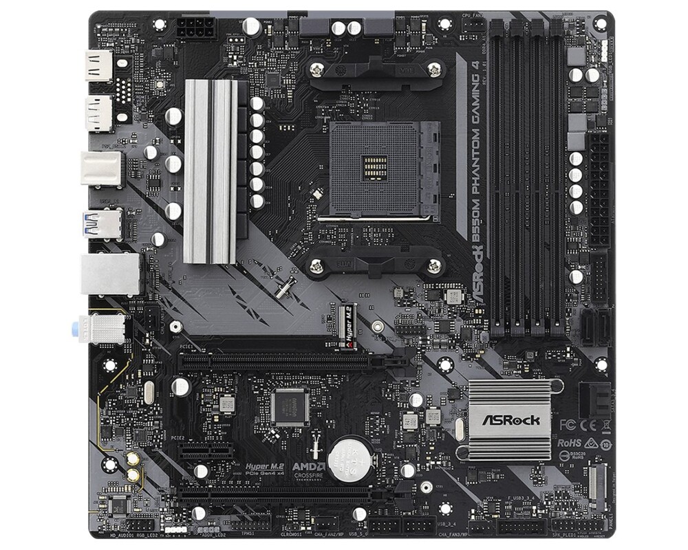 Дънна платка ASROCK B550M PHANTOM GAMING 4 6