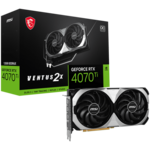 <span>Видеокарта</span> MSI GeForce RTX 4070 Ti VENTUS 2X OC 12GB GDDR6X <span class='catalog-num-in-name'>RTX_4070_TI_VENTUS_2X_12G_OC</span> - 