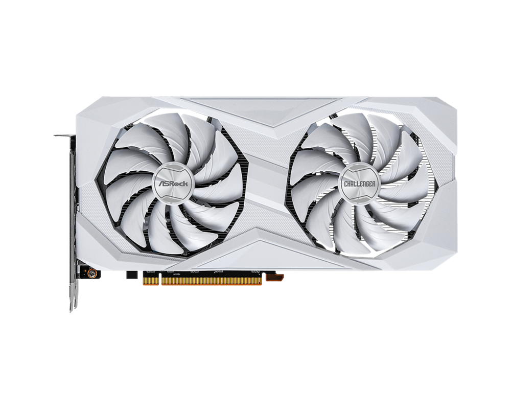 Видеокарта Видеокарта ASRock AMD Radeon RX 6600 Challenger White 8GB 8
