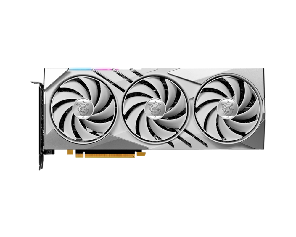 Видеокарта MSI GeForce RTX 4070 GAMING X SLIM WHITE 12GB GDDR6X 2