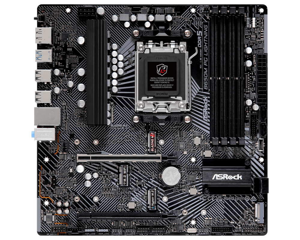 Дънна платка ASRock B650M Phantom Gaming Lightning 6