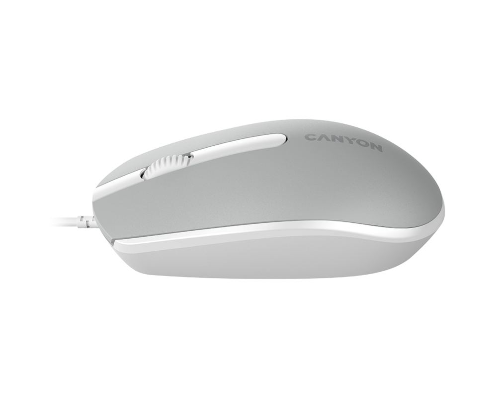 Мишка CANYON mouse M-10 Wired Dark grey 5