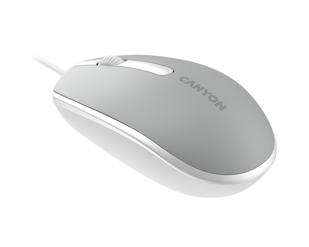 Мишка CANYON mouse M-10 Wired Dark grey 4