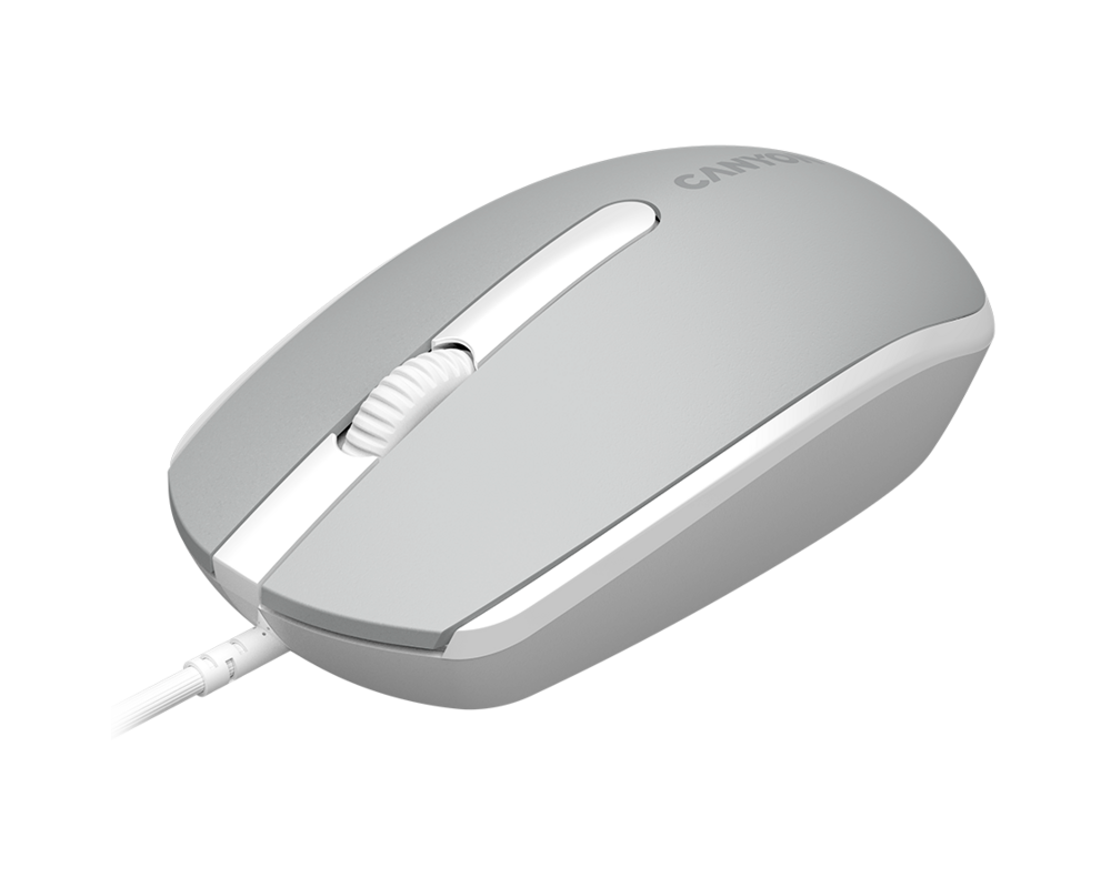 Мишка CANYON mouse M-10 Wired Dark grey 2