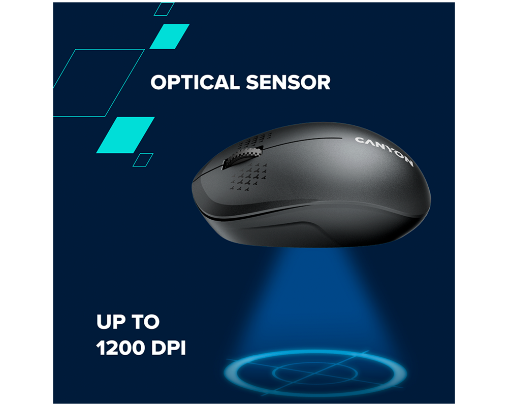 Мишка CANYON mouse MW-04 3buttons BT Wireless... 9