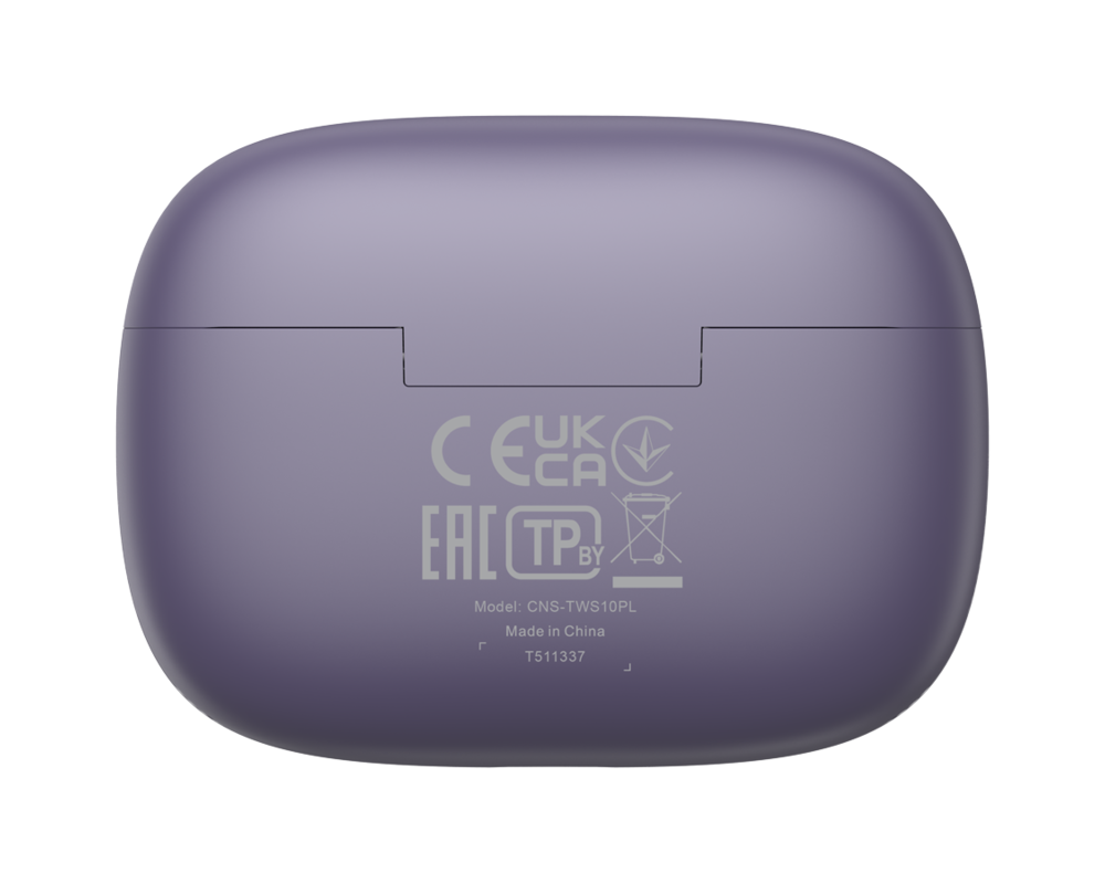 Слушалки CANYON headset OnGo TWS-10 ANC+ENC Purpl... 7