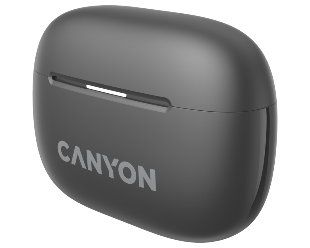 Слушалки CANYON headset OnGo TWS-10 ANC+ENC Grey 6