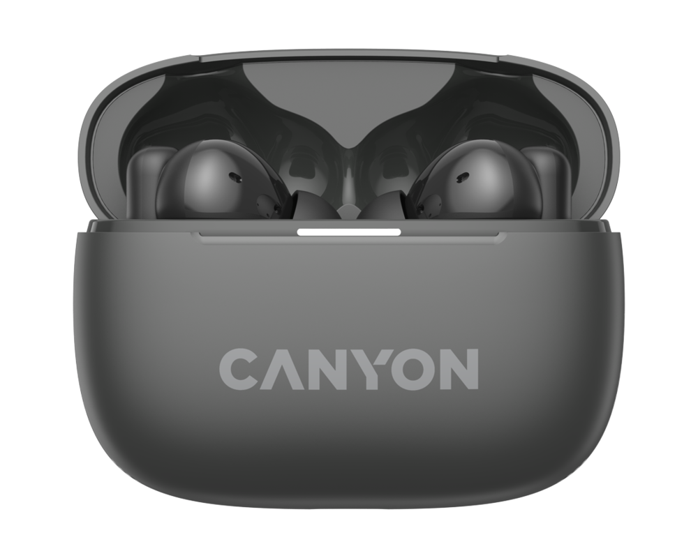 Слушалки CANYON headset OnGo TWS-10 ANC+ENC Grey 2