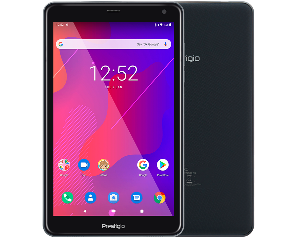 Таблет Prestigio Q PRO, 4G, 8.0", 2GB, 16GB, Сив