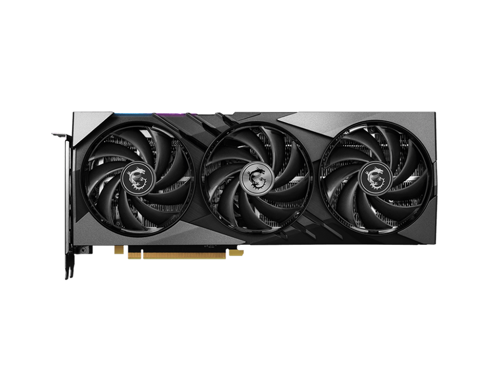 Видеокарта MSI NVidia GeForce RTX 4060 TI GAMING X SLIM 8G 2