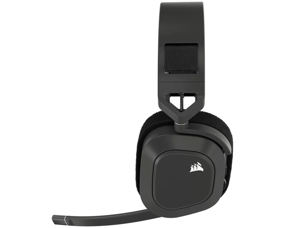 Слушалки Corsair HS80 MAX Wireless Headset, Steel Gray - EU 3