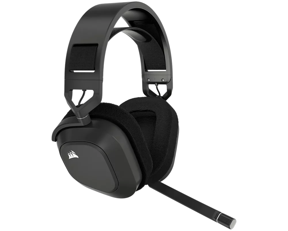 Слушалки Corsair HS80 MAX Wireless Headset, Steel Gray - EU 4