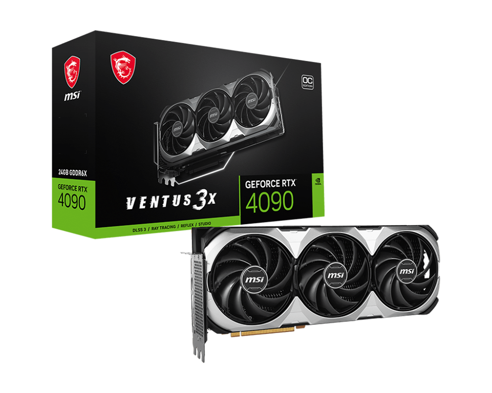 Видеокарта MSI GeForce RTX 4090 VENTUS 3X E 24GB OC Edition GDDR6X 7