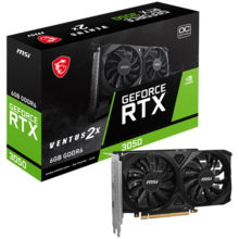  MSI Nvidia GeForce RTX 3050 VENTUS 2X 6G OC 699096 RTX_3050_VENTUS_2X_6G_OC на топ цена - PIC.bg